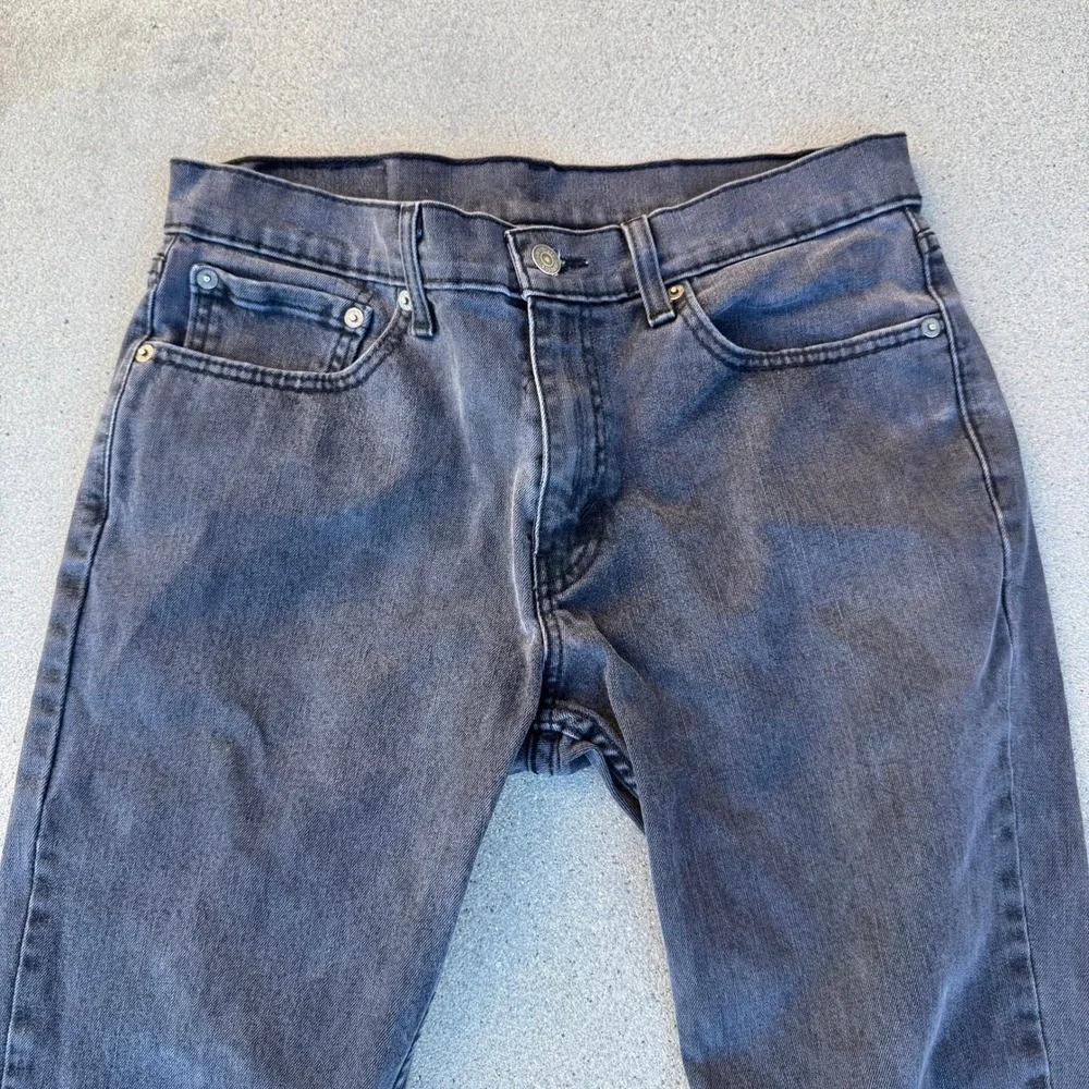 Levi's 511 Slim Fit Jeans Mens 31x30 Grey Stretch Denim